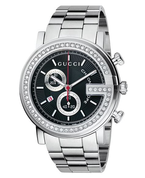 men's gucci watch sale|men's gucci watch diamond bezel.